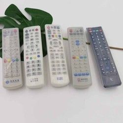विभिन्न स्टाइल क्लियर TV रिमोट एयर कंडीशनर रिमोट कंट्रोलर सिलिकॉन प्रोटेक्टिव कवर/केस/स्लीव