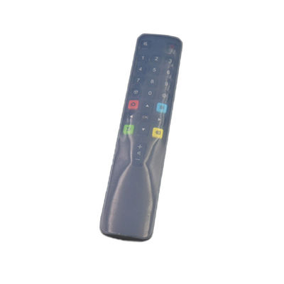 TCL RC801C रिमोट कंट्रोल के लिए वाटरप्रूफ डस्टप्रूफ पारदर्शी सिलिकॉन टीवी रिमोट कंट्रोल कवर