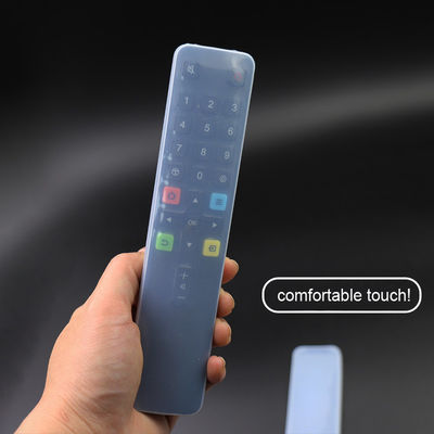 TCL RC801C रिमोट कंट्रोल के लिए वाटरप्रूफ डस्टप्रूफ पारदर्शी सिलिकॉन टीवी रिमोट कंट्रोल कवर