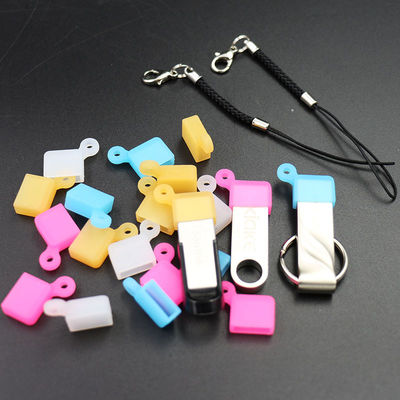 हानिरहित USB सिलिकॉन सुरक्षात्मक कवर हल्के डस्टप्रूफ हैं