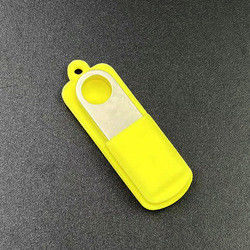 मल्टीकलर सिलिकॉन प्रोटेक्टिव कवर USB ड्राइव के लिए फिसलन रोधी है