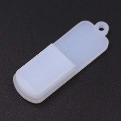 मल्टीकलर सिलिकॉन प्रोटेक्टिव कवर USB ड्राइव के लिए फिसलन रोधी है