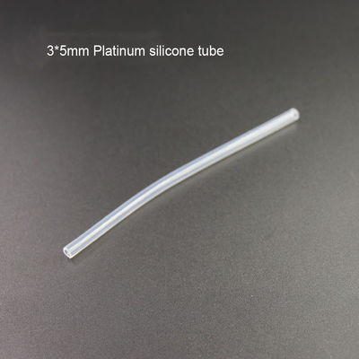 गंध रहित पारदर्शी सिलिकॉन नली पाइप 2x4mm 3x5mm 5x7mm विस्तार योग्य